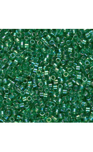 Miyuki delica Beads 11/0 - Transparent green ab DB-152